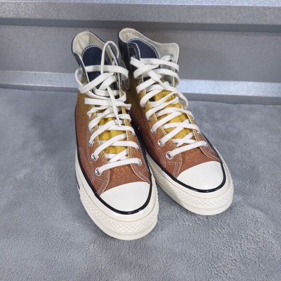 Converse Men's Chuck 70 Hi Multicolor Scatter Dye Shoes Canvas Sneakers Trainers - Picture 3 of 12